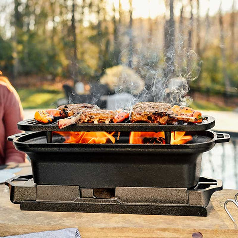 SAVE $100 Sportsman’s Pro Cast Iron Grill
