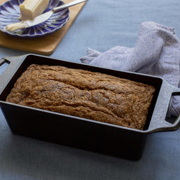 Available Now  - LODGE 8.5 Inch x 4.5 Inch Seasoned Cast Iron Loaf Pan