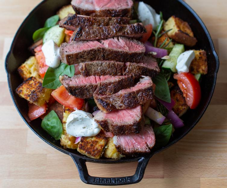 Cornbread Panzanella