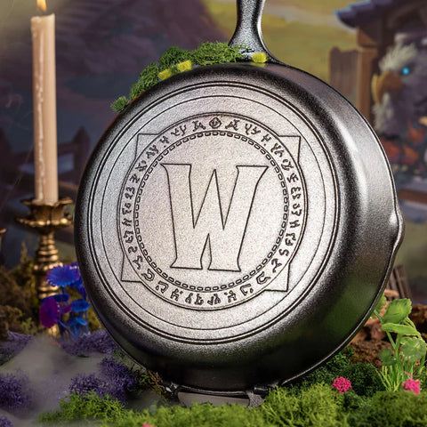 SPECIAL OFFER World   of   Warcraft   Skillet SHIPPING NOW! - LODGE 10.25   Inch   Seasoned   Cast   Iron