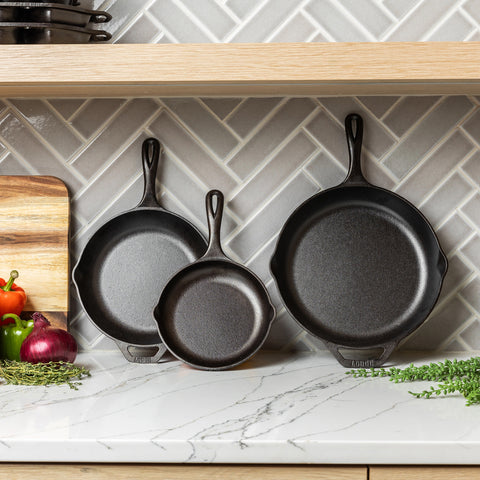 Chef Collection 3 Piece Skillet Set