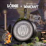 SPECIAL OFFER World   of   Warcraft   Skillet SHIPPING NOW! - LODGE 10.25   Inch   Seasoned   Cast   Iron