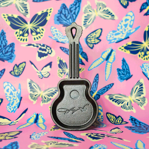 AVAILABLE NOW! LODGE Dolly Parton Rockstar Guitar Mini Skillet