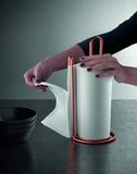 My Roll Copper Vertical Kitchen Paper Towel Holder by Metaltex