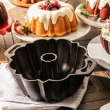 "NEW" LODGE  Seasoned Fluted Cake Pan Available