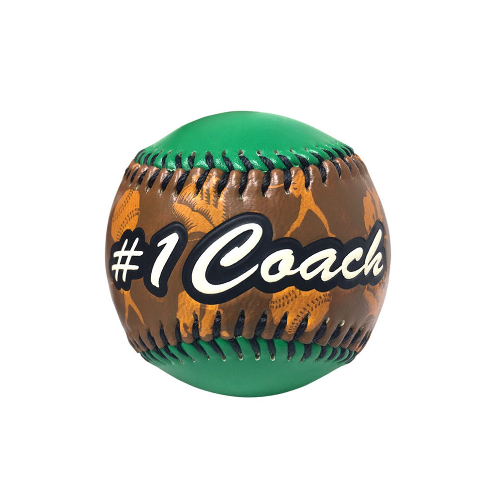 "Coach" Baseball In Acrylic Cube by Counseltron