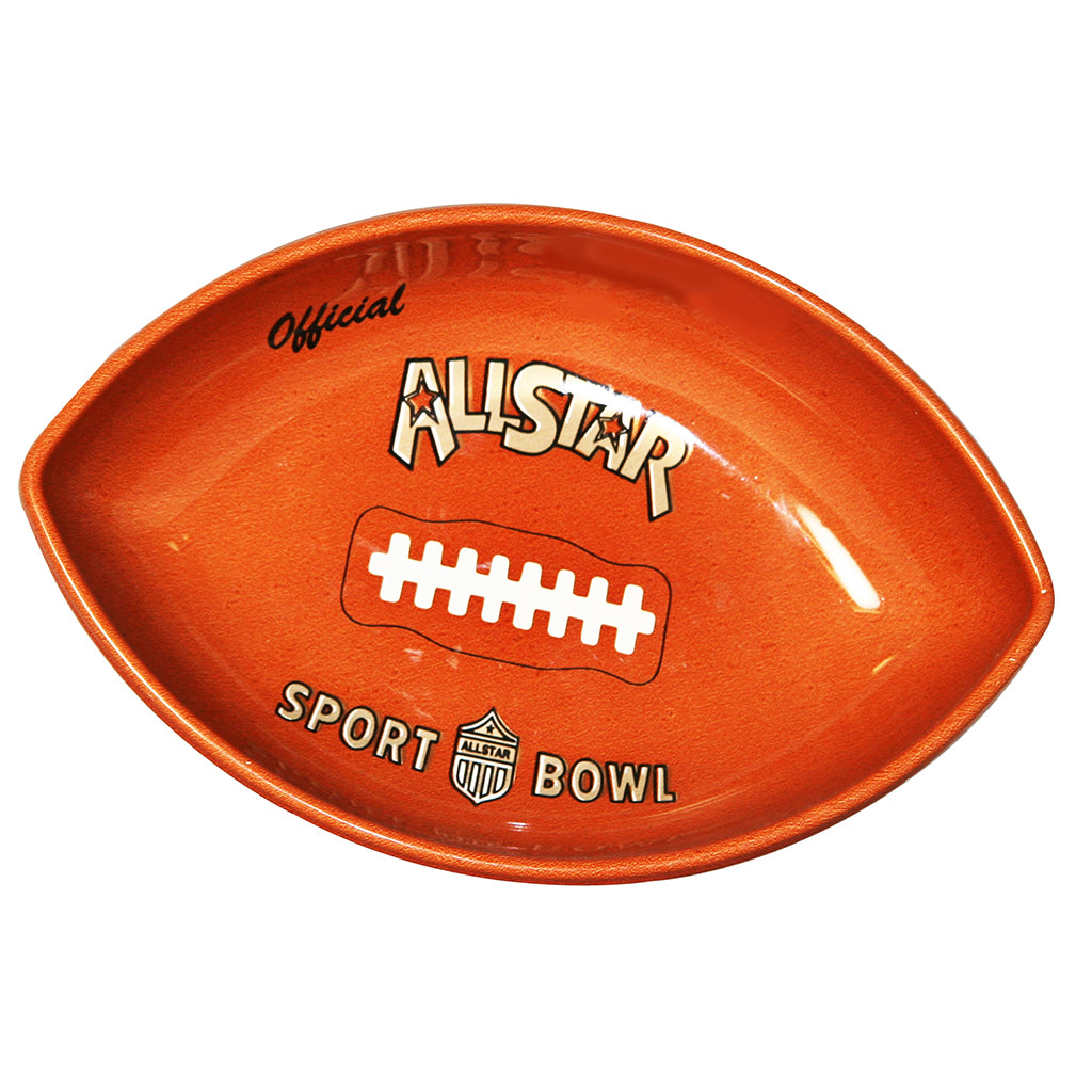 10 inch Chip and Dip Bowl - Football by Counseltron