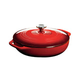 Enamel Covered Casserole 3.6 qt  (Red) by Lodge