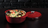 Lodge Red Enameled 5.5QT Dutch Oven RED