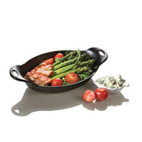 Heat Treated Cast Iron Oval Serving Dish 36 Ounce by Lodge