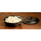 Cast Iron Covered Deep Skillet 10.25 inch / 3 Quart by Lodge