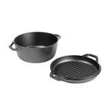 Chef Collection™ 6 Quart Double Dutch Oven by Lodge