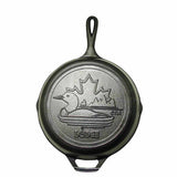 10.25 Inch Cast Iron Skillet with Loon Scene by Lodge